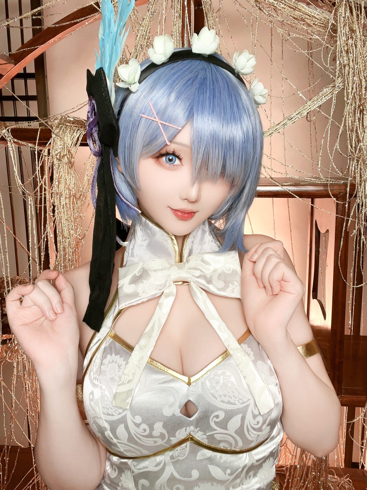 Coser@星之迟迟Hoshilily 2024年01月计划B 蕾姆旗袍 0067 8662281667.jpg