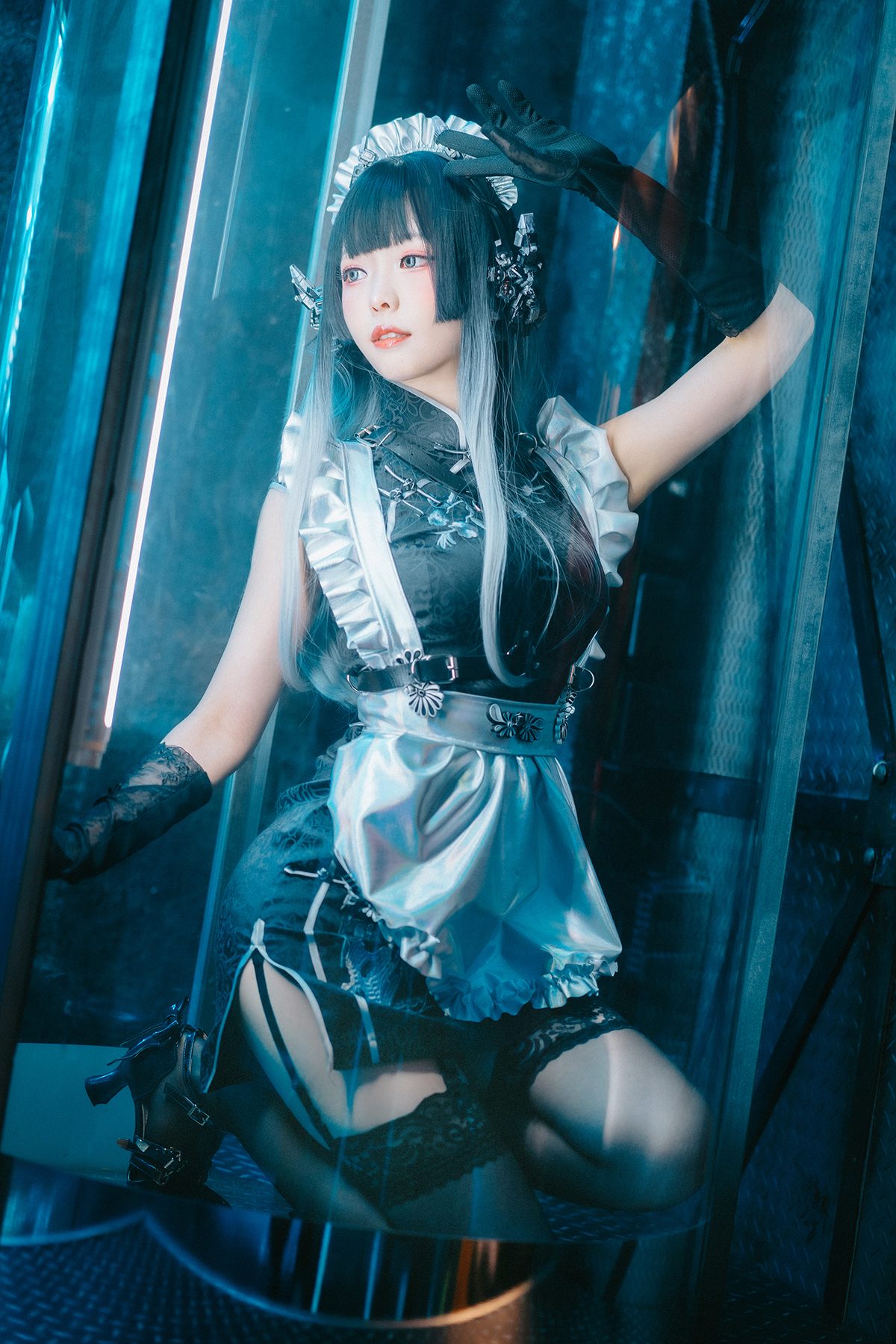 Coser@Ely_eee ElyEE子 賽博女僕 Melanite黑榴石 0009 9888310196.jpg