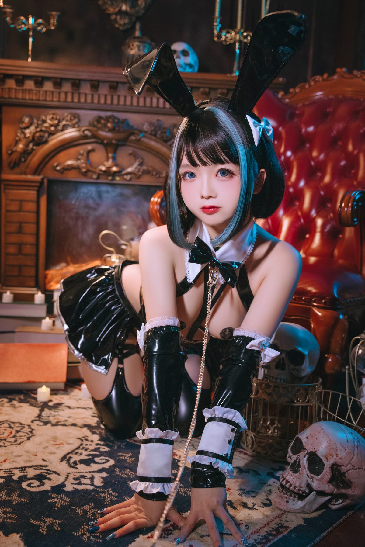 Coser@日奈娇 万圣恶魔皮衣 0004 9062272166.jpg