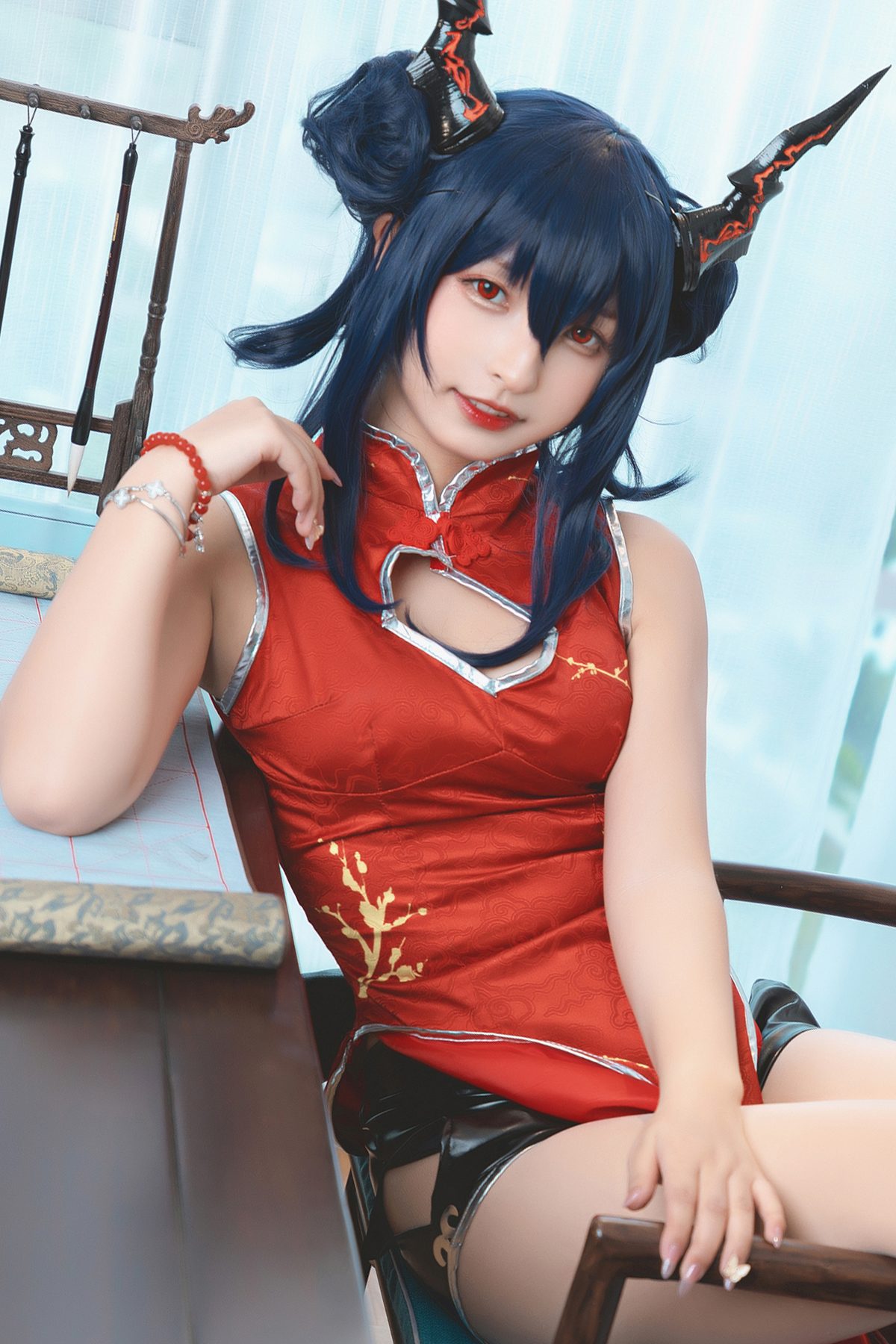 Coser@神楽坂真冬 Vol.063 绝对企画-陈And妖刀姬cos 刀ノ語 Part3