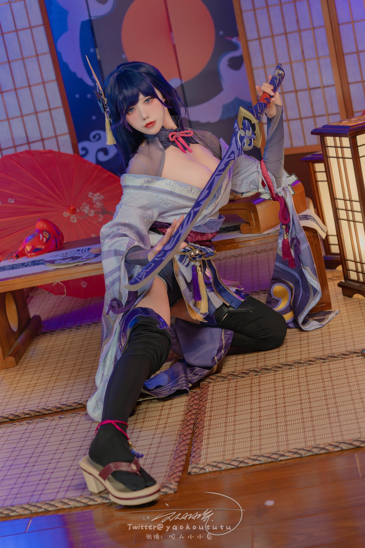 Coser@黏黏团子兔 原神雷电将军 0006 4474475866.jpg