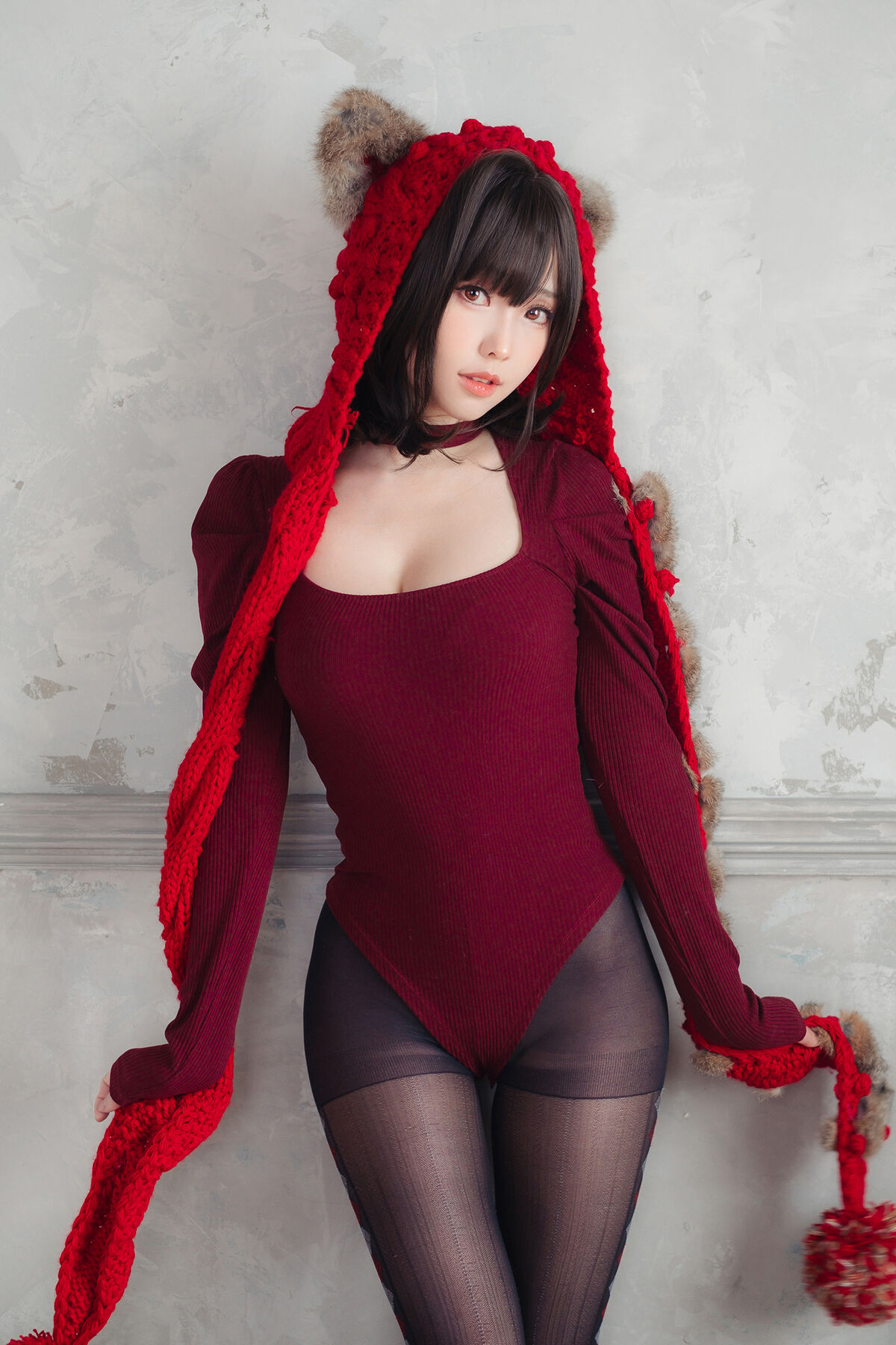 Coser@Ely_eee ElyEE子 红色 KNITTING 0002 7653987072.jpg