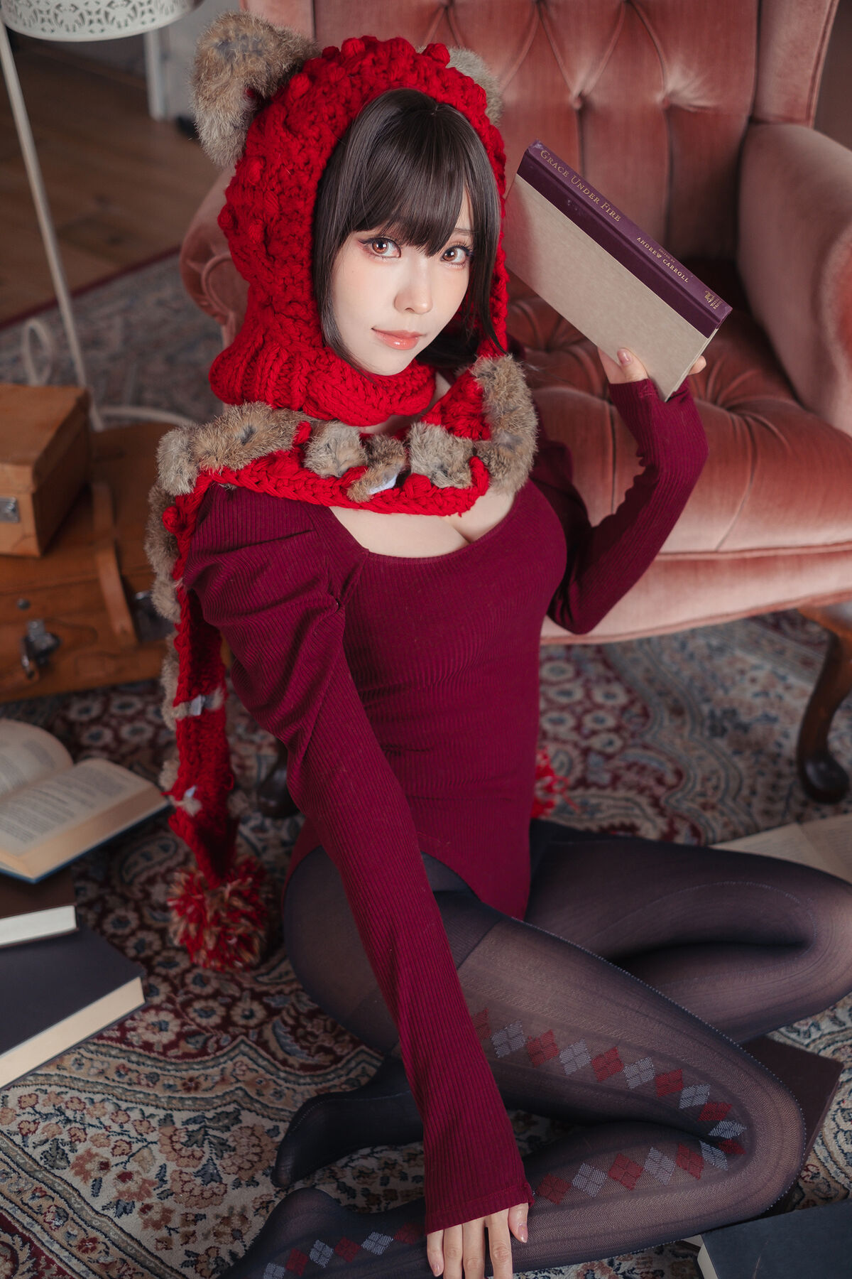 Coser@Ely_eee ElyEE子 红色 KNITTING 0010 3546861410.jpg