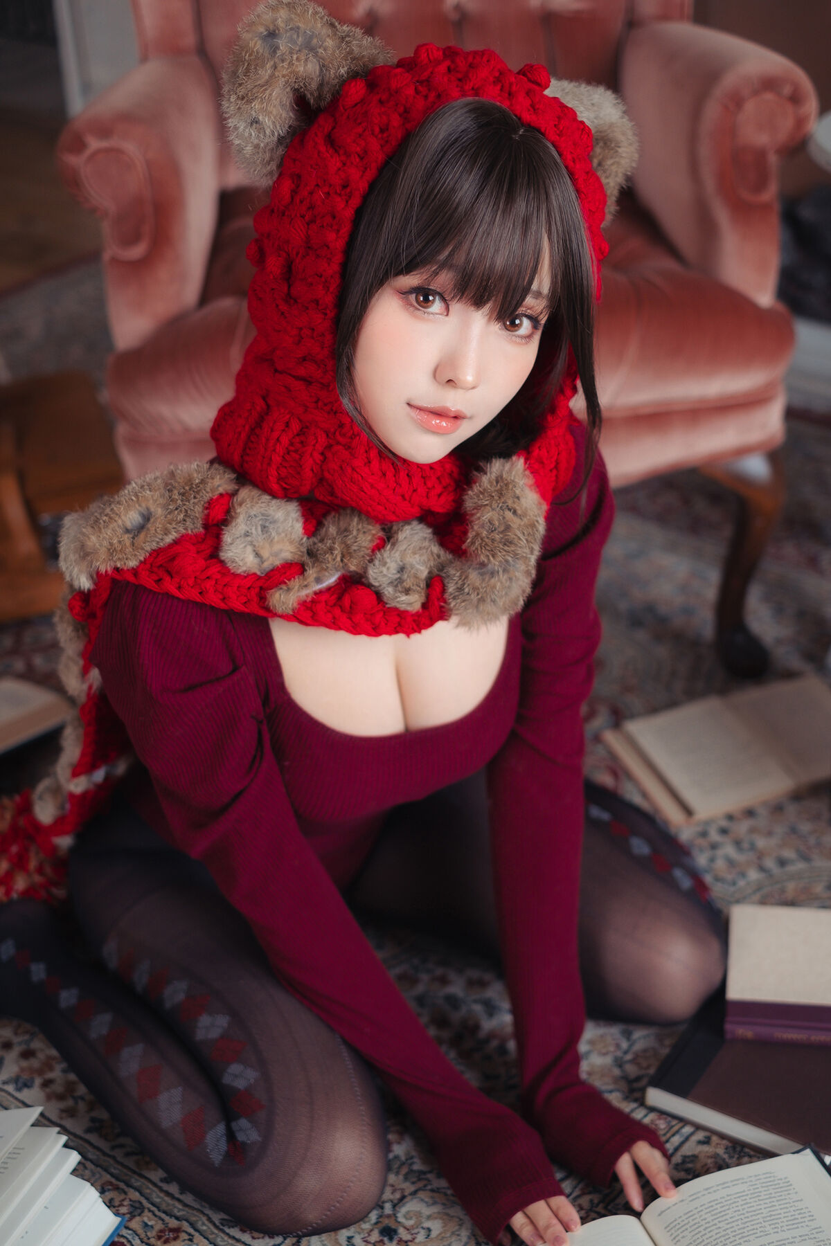 Coser@Ely_eee ElyEE子 红色 KNITTING 0012 9777917322.jpg