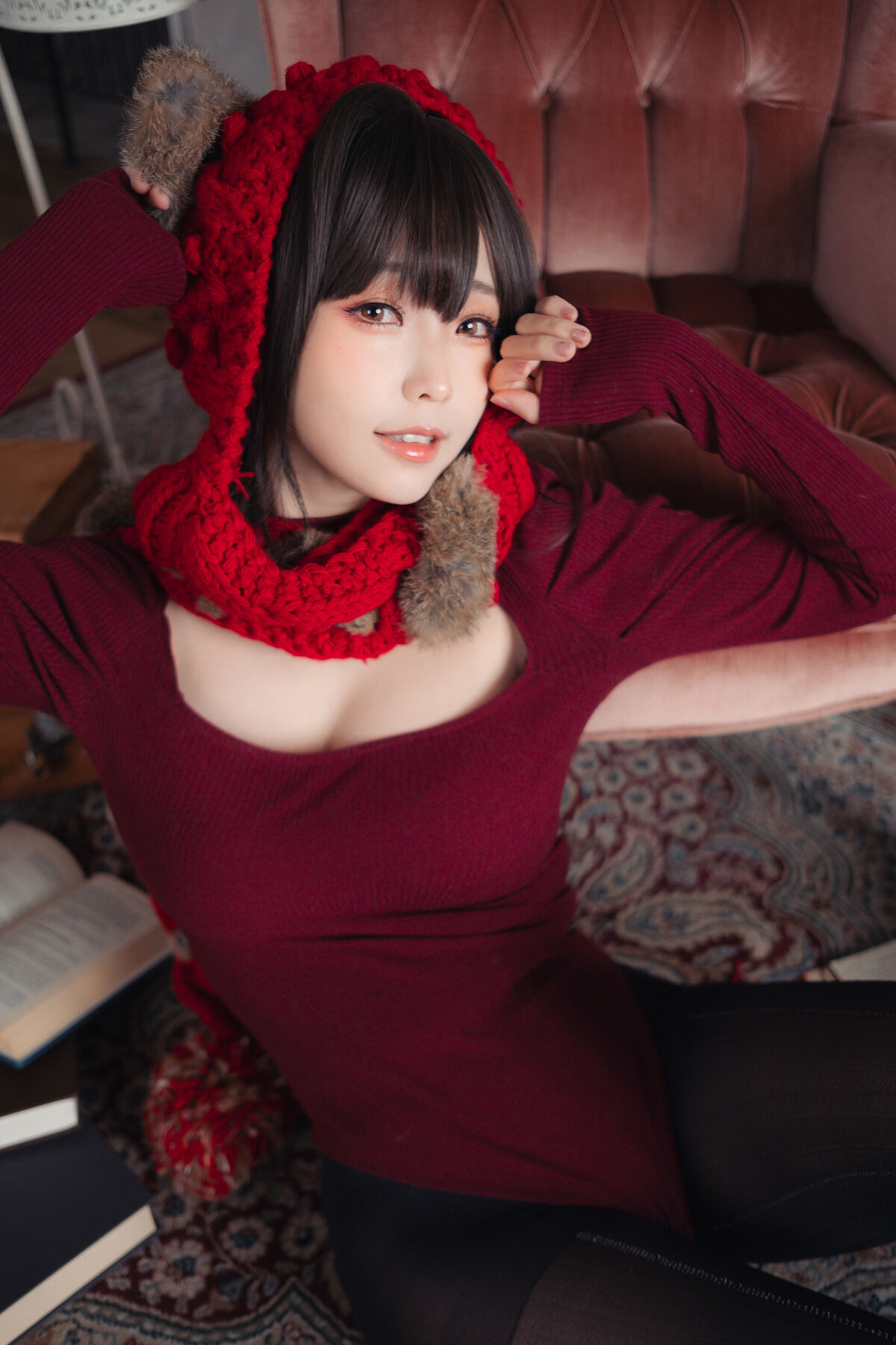 Coser@Ely_eee ElyEE子 红色 KNITTING 0015 0727208362.jpg