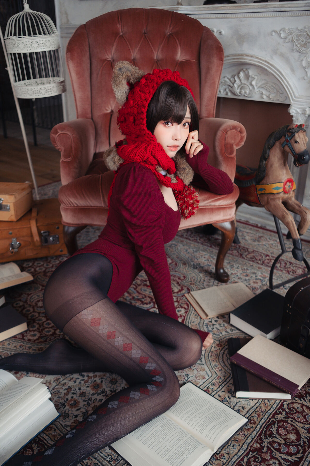 Coser@Ely_eee ElyEE子 红色 KNITTING 0017 0419102903.jpg