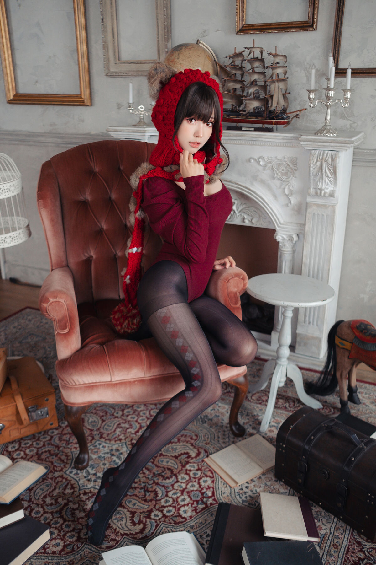 Coser@Ely_eee ElyEE子 红色 KNITTING 0023 5745279871.jpg