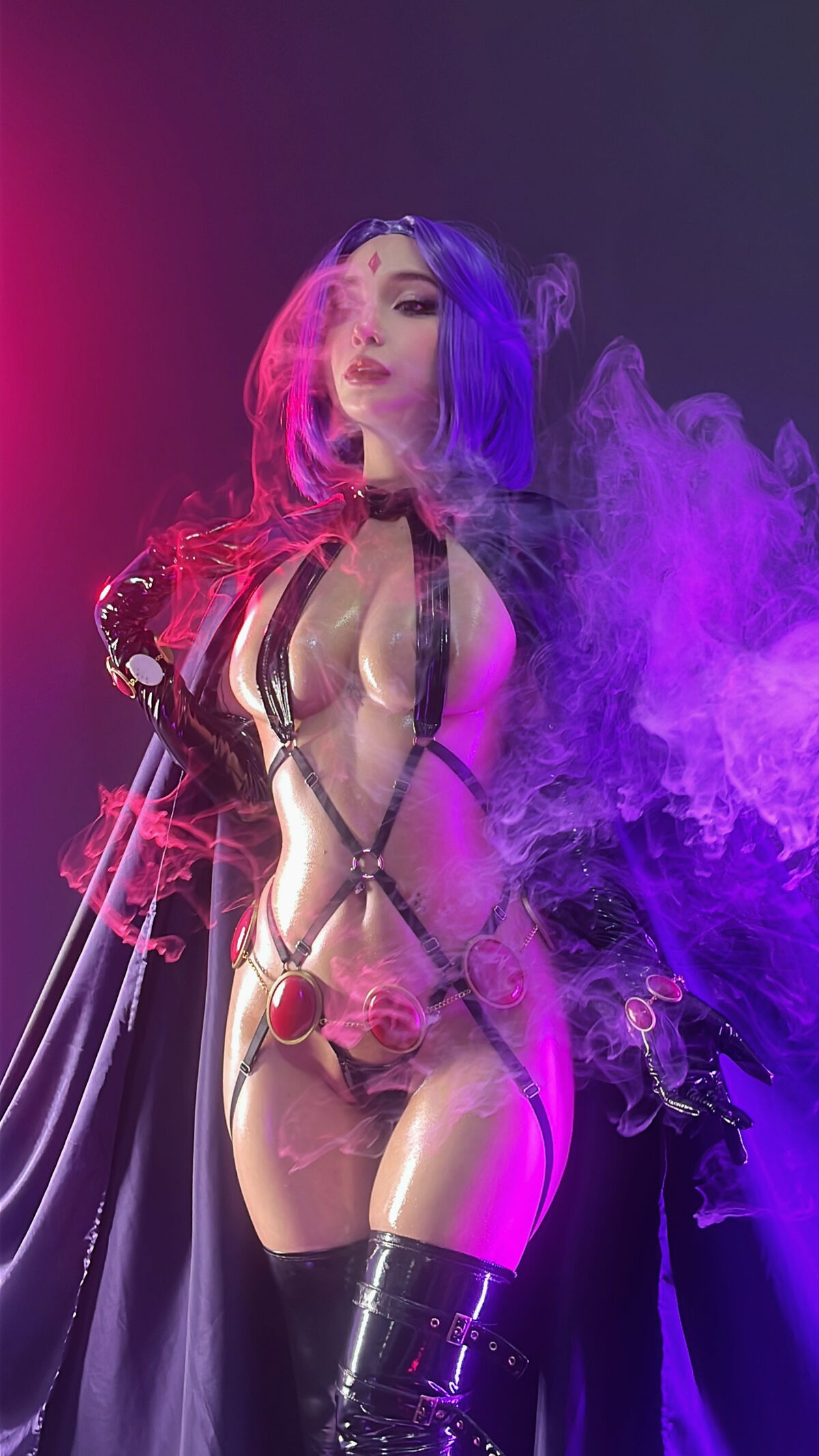 Coser@UmekoJ Raven Latex Lingerie Part2 0031 3716496215.jpg