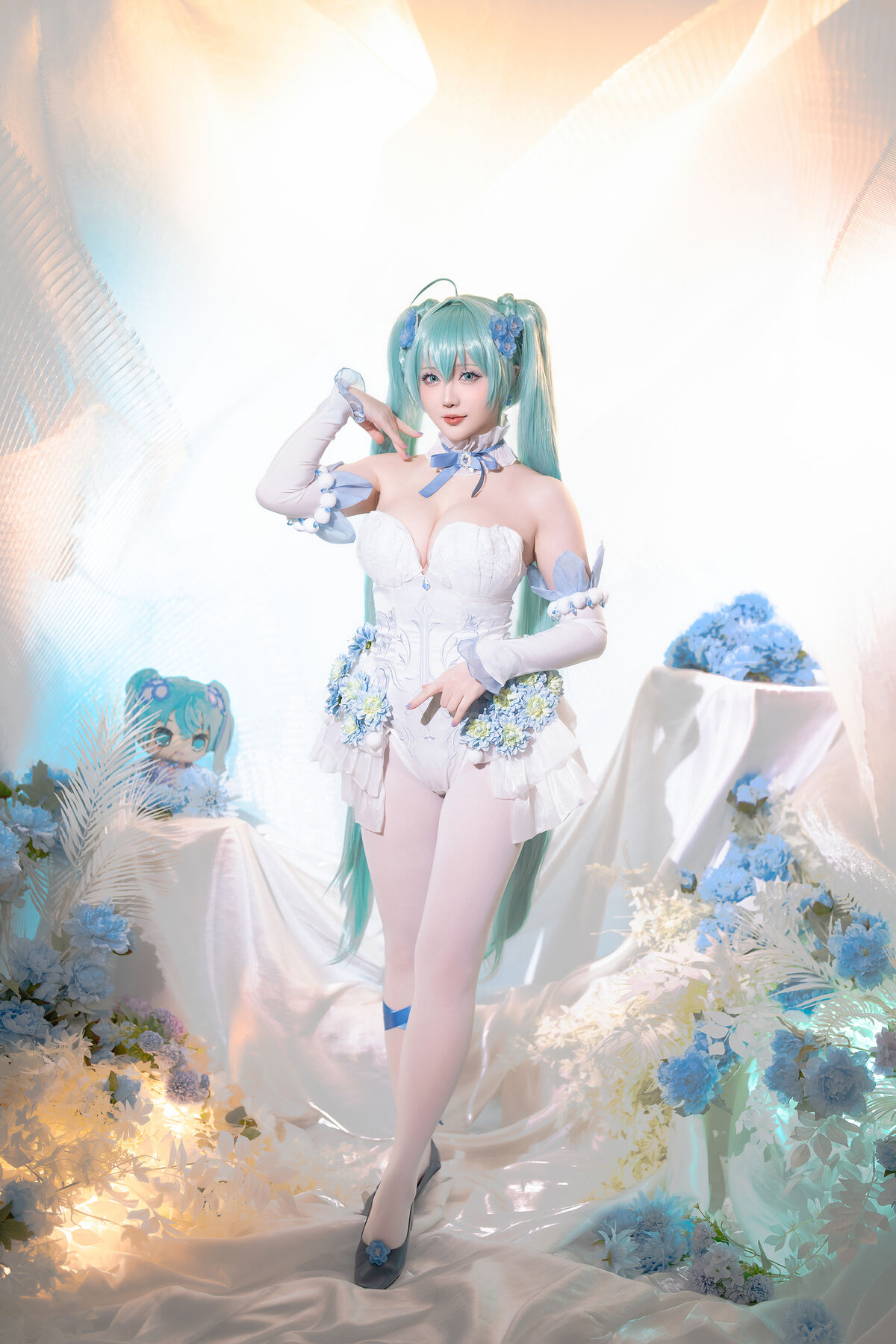 Coser@星之迟迟Hoshilily 2024年02月计划A 初音未来 粉蝶花精灵 0012 8218501915.jpg