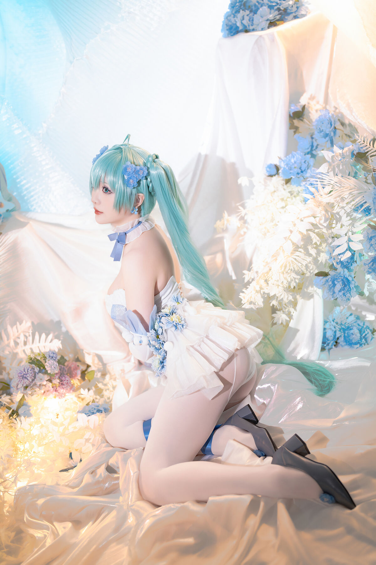 Coser@星之迟迟Hoshilily 2024年02月计划A 初音未来 粉蝶花精灵 0028 9272943788.jpg