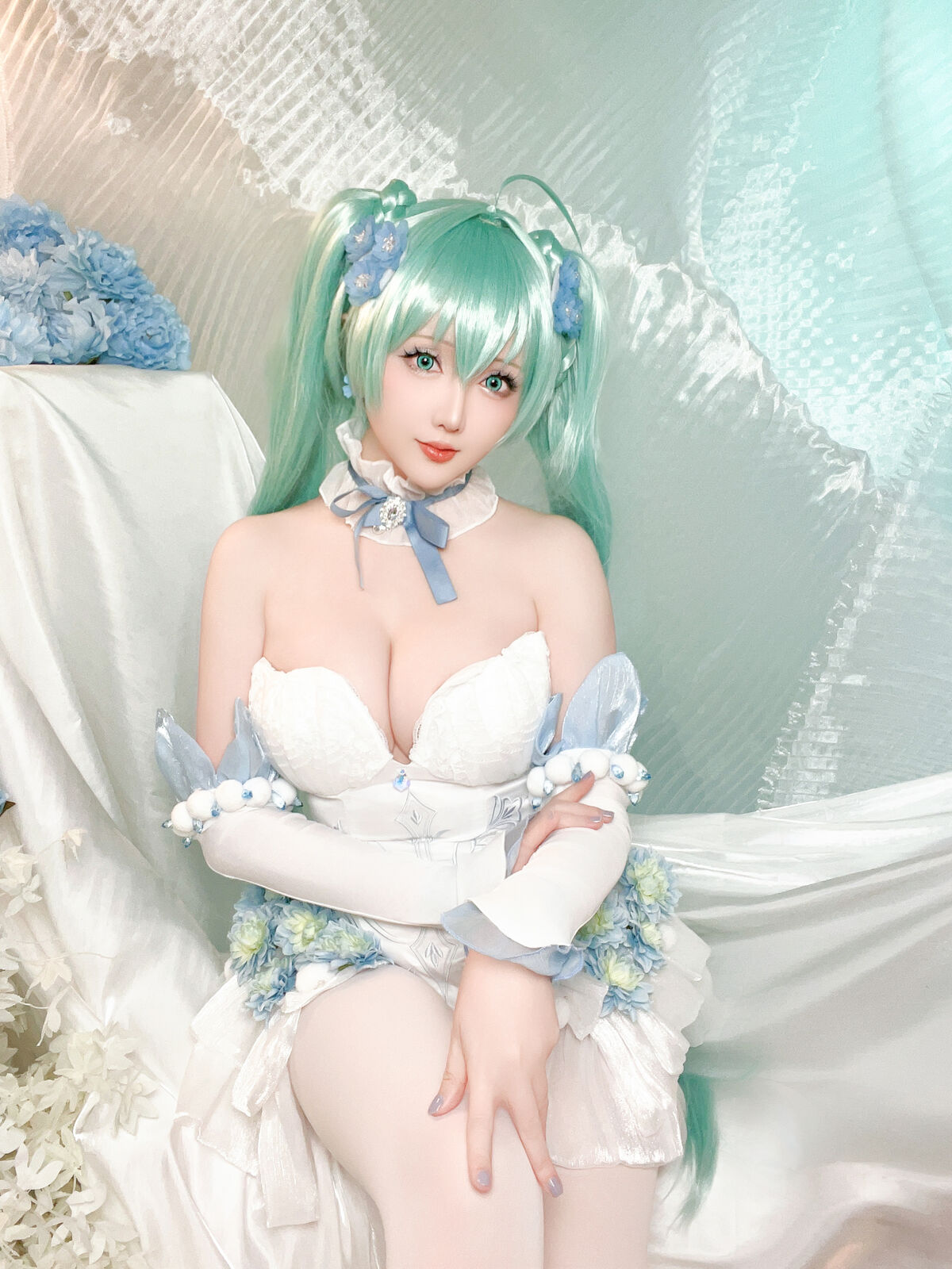 Coser@星之迟迟Hoshilily 2024年02月计划A 初音未来 粉蝶花精灵 0036 9941166963.jpg