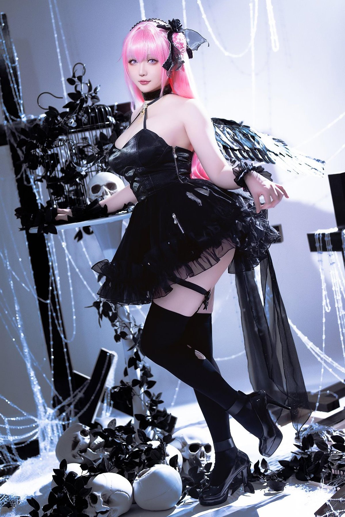 Coser@星之迟迟Hoshilily – 2024年02月计划B NIKKE 桃乐丝