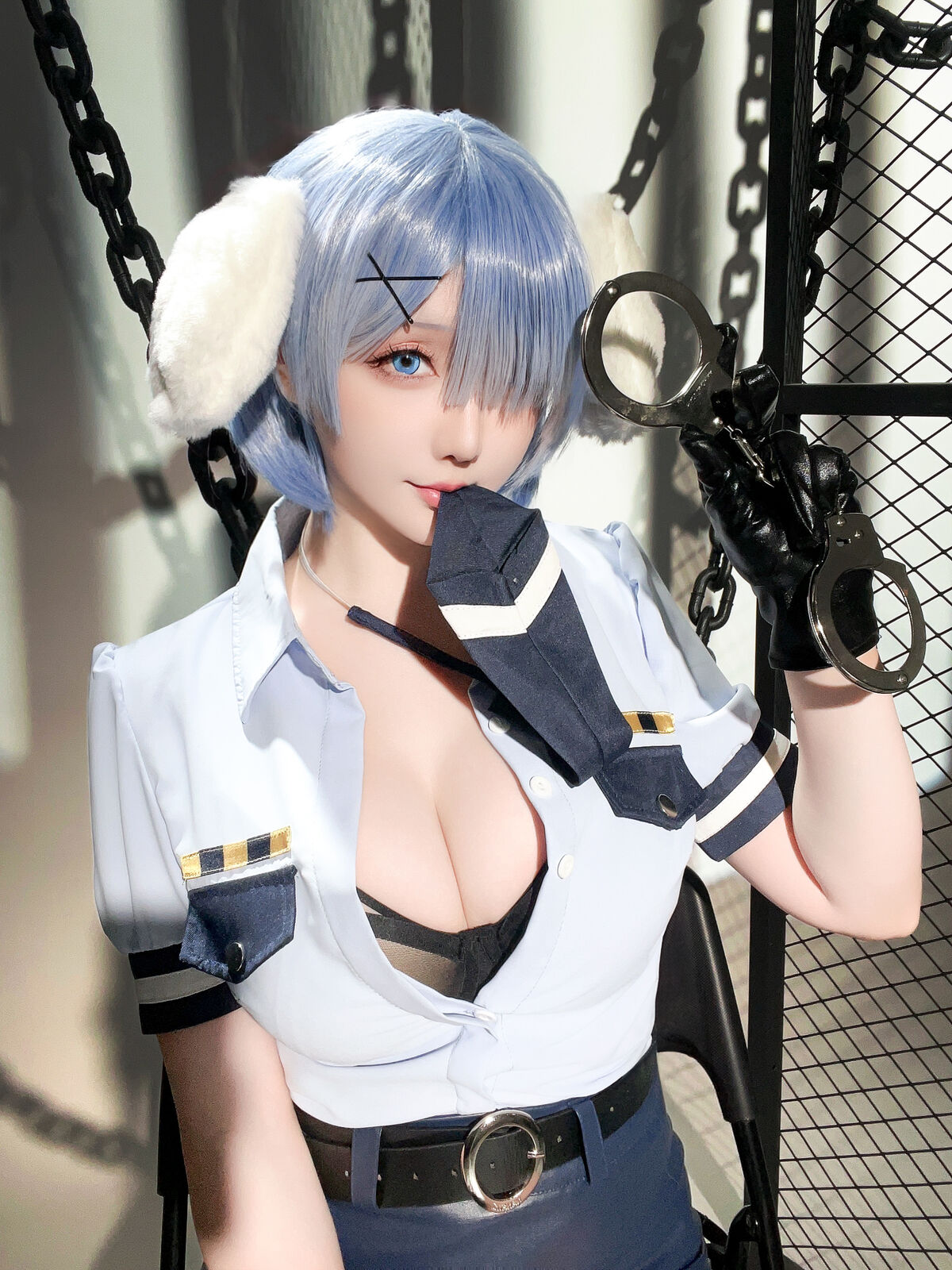 Coser@星之迟迟Hoshilily 2024年02月计划C RE0 蕾姆 狗耳警官 Part1 0003 7959974344.jpg