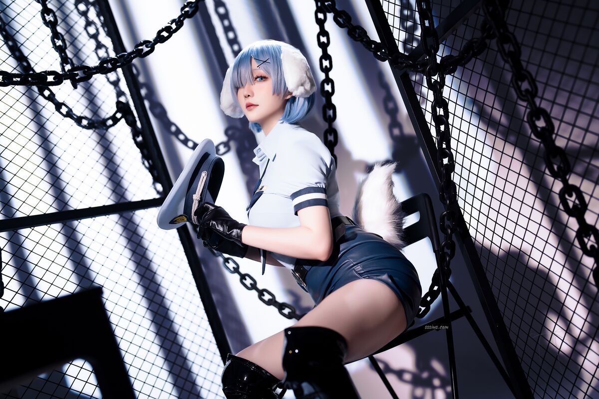 Coser@星之迟迟Hoshilily 2024年02月计划C RE0 蕾姆 狗耳警官 Part1 0009 7073837133.jpg