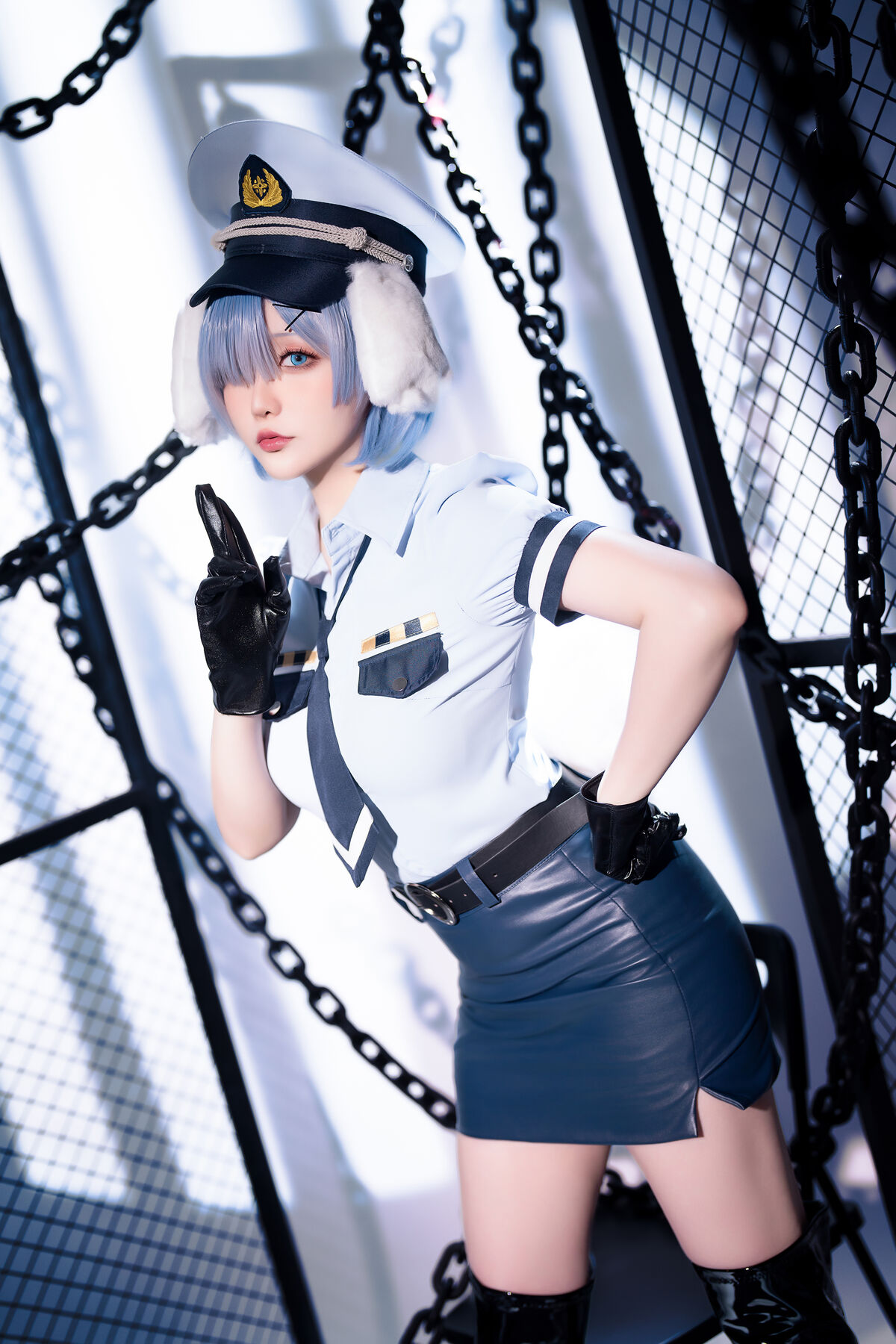 Coser@星之迟迟Hoshilily 2024年02月计划C RE0 蕾姆 狗耳警官 Part1 0019 9108637253.jpg