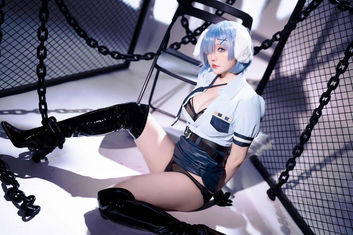 Coser@星之迟迟Hoshilily 2024年02月计划C RE0 蕾姆 狗耳警官 Part2 0016 6231762719.jpg