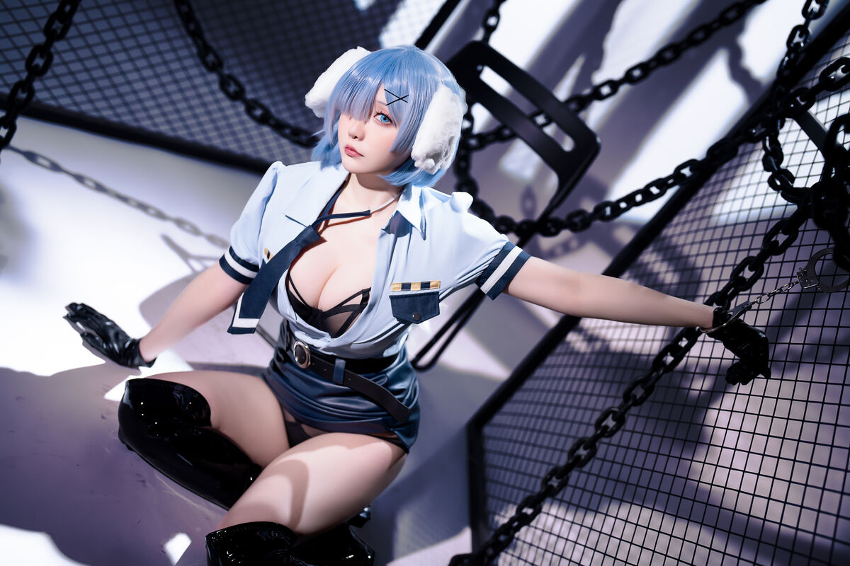 Coser@星之迟迟Hoshilily 2024年02月计划C RE0 蕾姆 狗耳警官 Part2 0017 0111214695.jpg