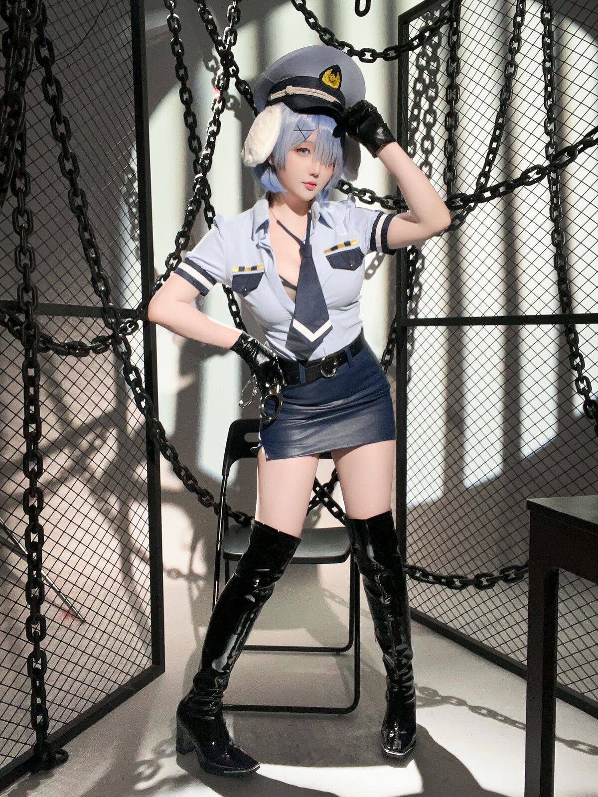 Coser@星之迟迟Hoshilily 2024年02月计划C RE0 蕾姆 狗耳警官 Part2 0033 7530933887.jpg