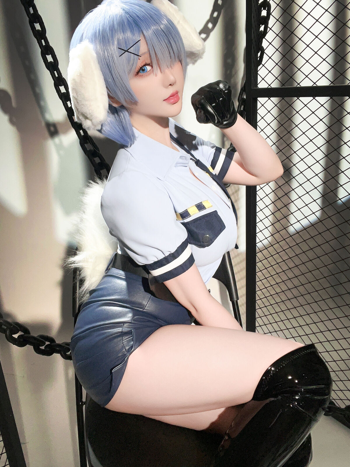 Coser@星之迟迟Hoshilily 2024年02月计划C RE0 蕾姆 狗耳警官 Part2 0049 2585817479.jpg