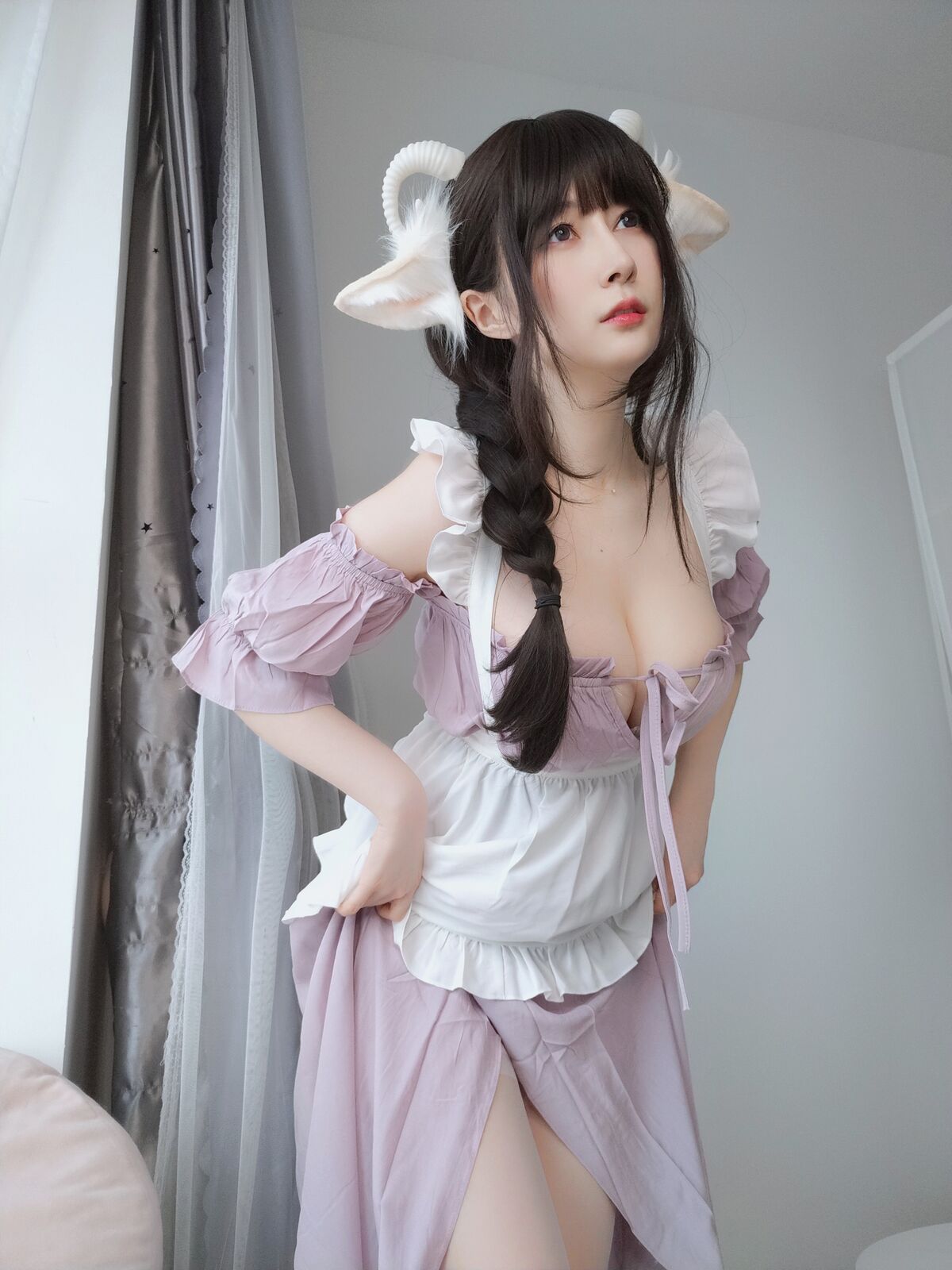 Coser@白银81 白丝兔耳女仆 Part3 0029 7166042295.jpg