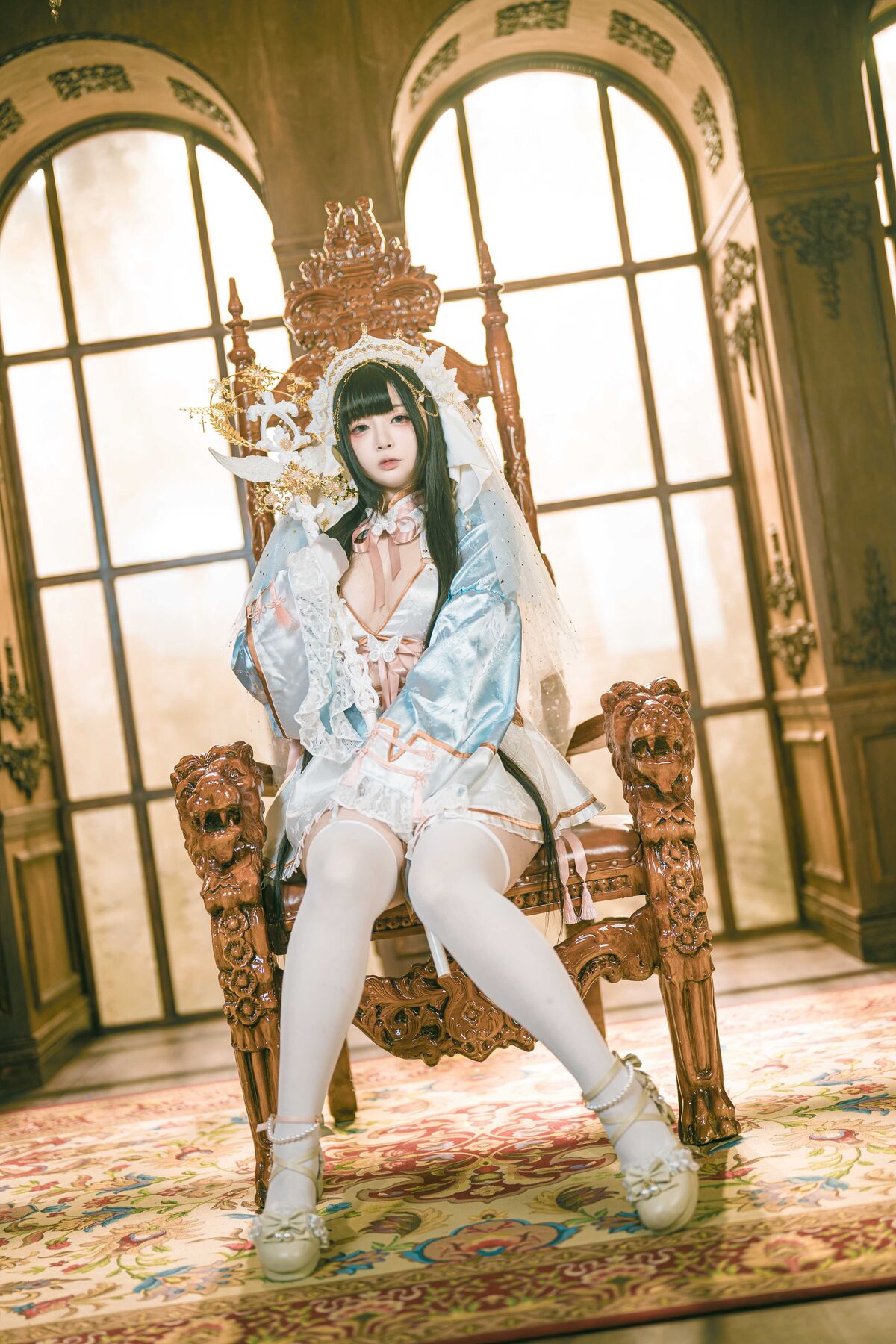 Coser@落落Raku Lily White 0001 3182122397.jpg