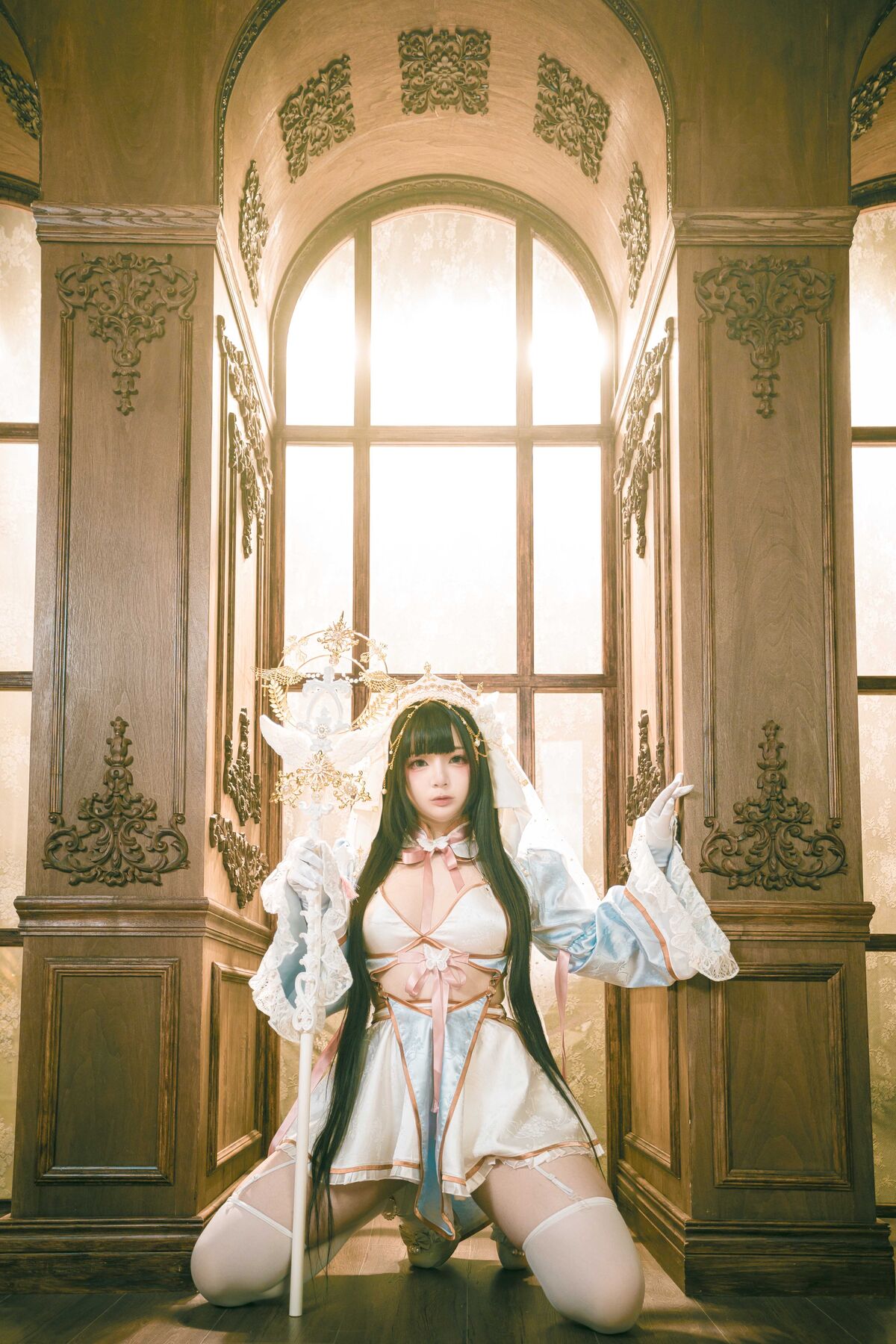 Coser@落落Raku Lily White 0020 9334624442.jpg