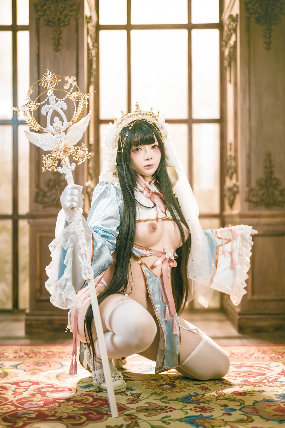 Coser@落落Raku Lily White 0024 5568537768.jpg