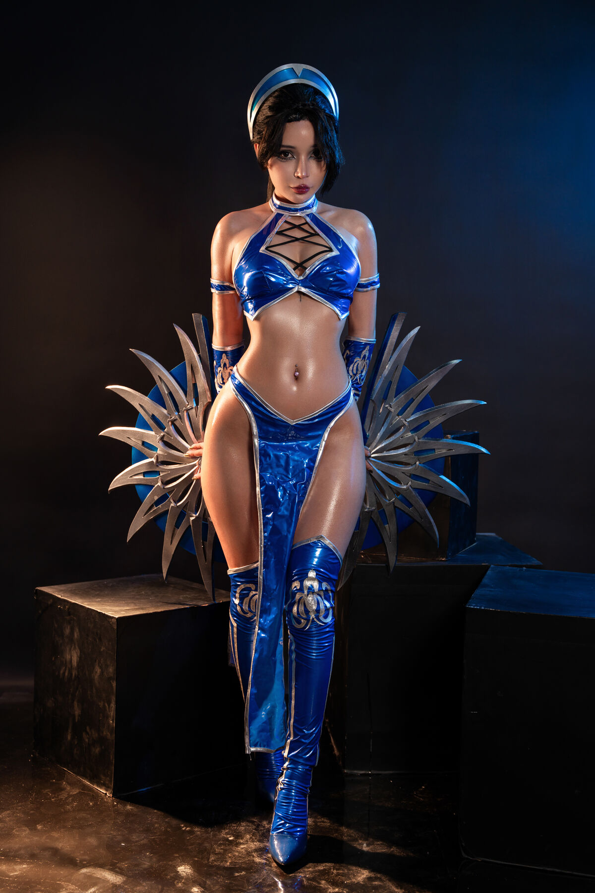 Coser@UmekoJ Cosplay Kitana Mortal Kombat Part1 0007 4141087674.jpg