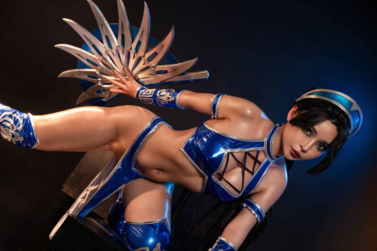 Coser@UmekoJ Cosplay Kitana Mortal Kombat Part1 0022 4802569033.jpg