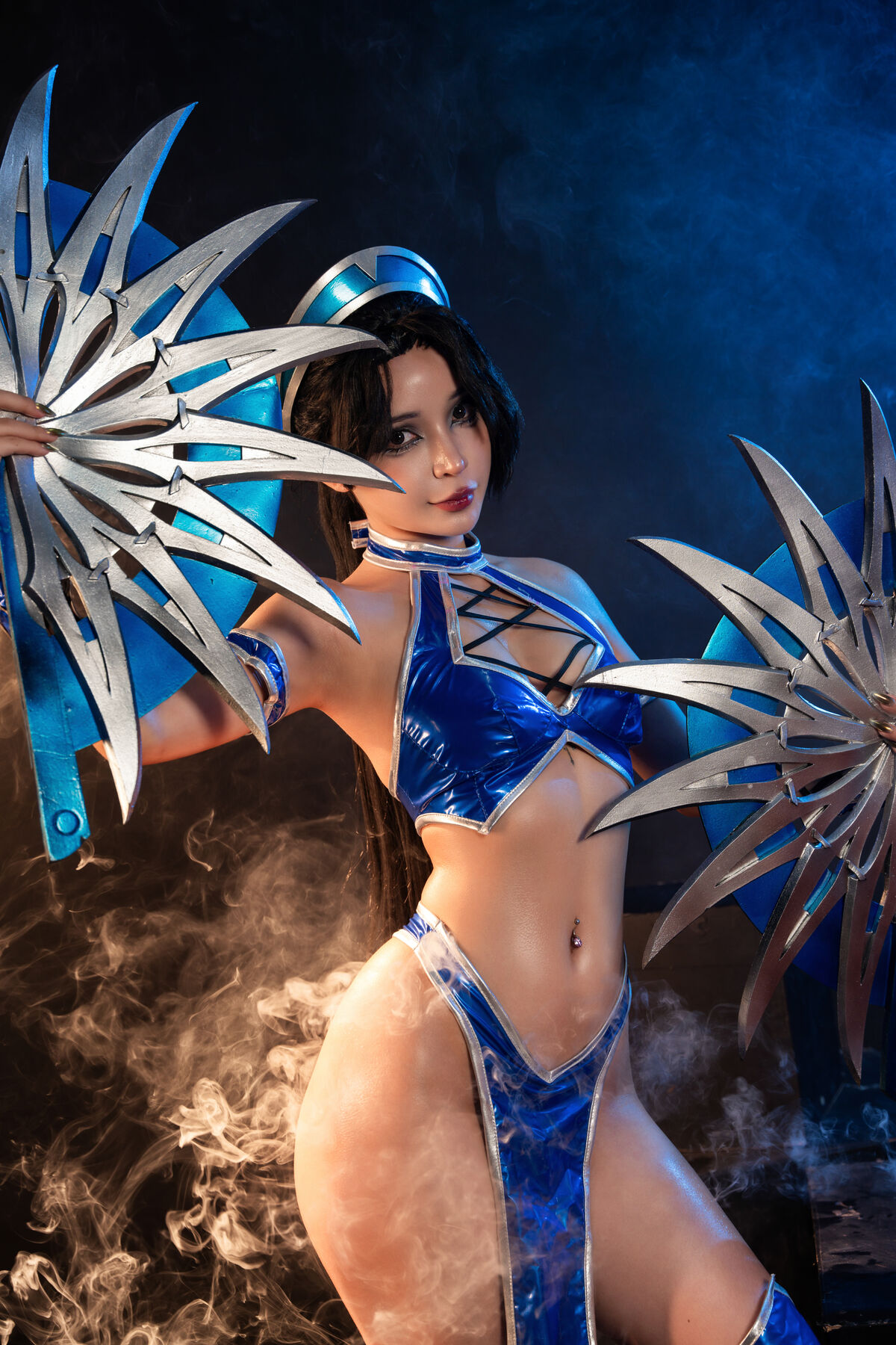 Coser@UmekoJ Cosplay Kitana Mortal Kombat Part1 0025 9511450785.jpg