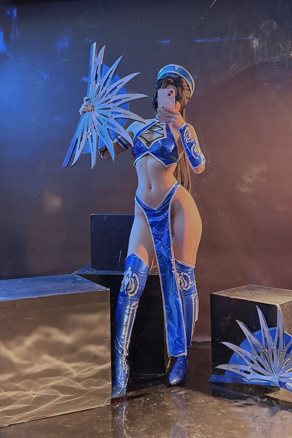 Coser@UmekoJ Cosplay Kitana Mortal Kombat Part2 0026 1791555115.jpg