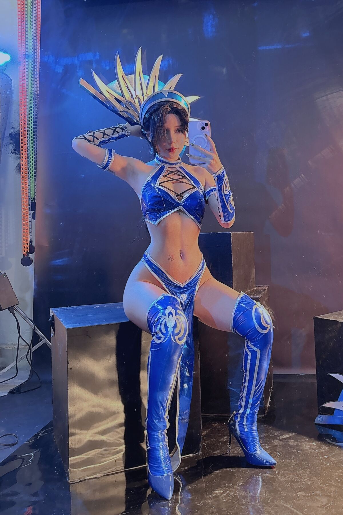 Coser@UmekoJ Cosplay Kitana Mortal Kombat Part2 0031 2559375844.jpg