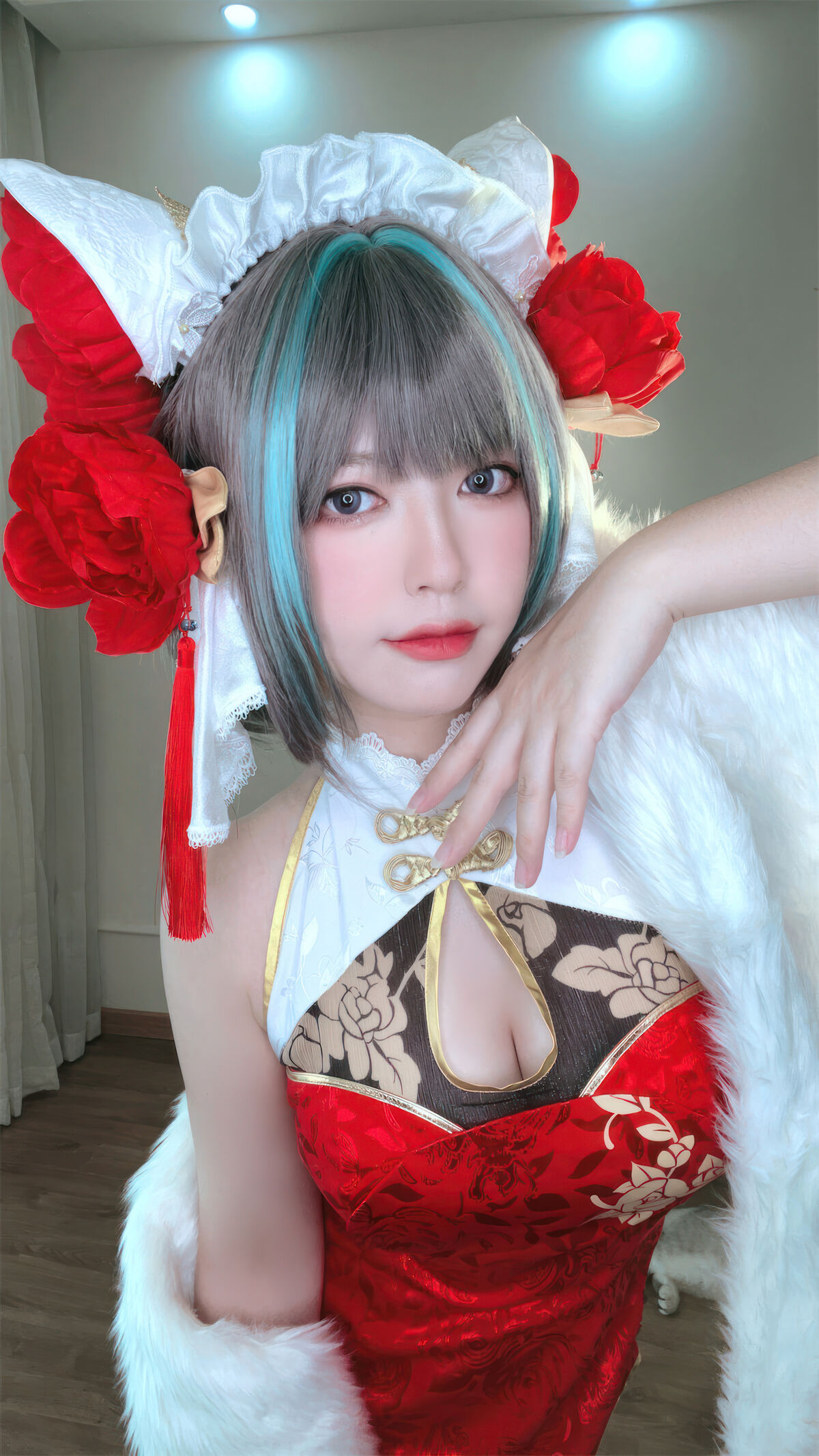 Coser@半半子 柴郡中华娘旗袍 0026 8708875381.jpg