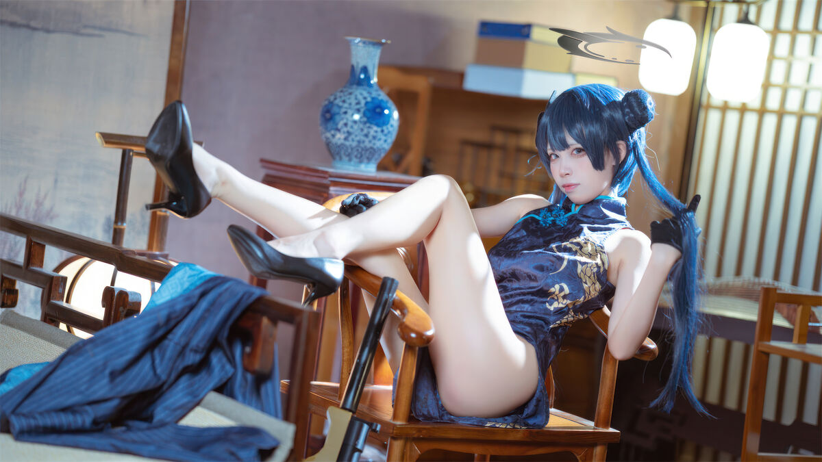 Coser@是三不是世w No 031 碧蓝档案 妃咲旗袍 0008 2797667645.jpg