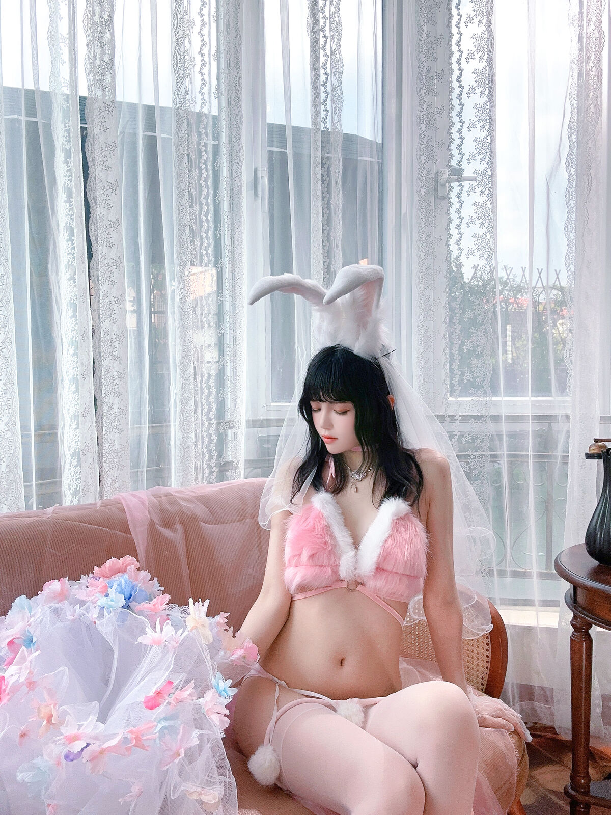 Coser@桜桃喵 花嫁兔 0049 3497741169.jpg