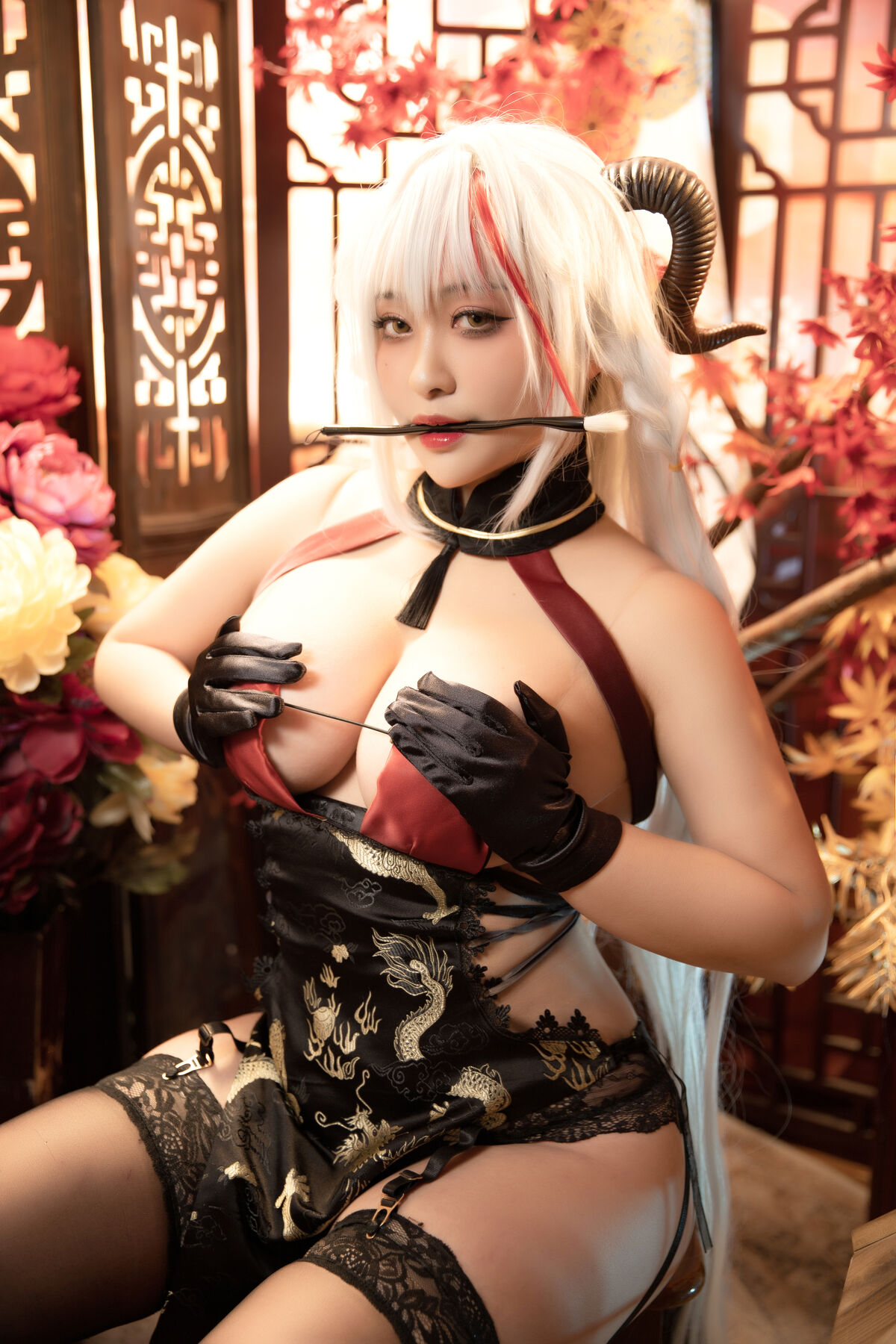 Coser@洛璃LoLiSAMA 埃吉尔旗袍 金龙腾祥云 0038 4658859647.jpg