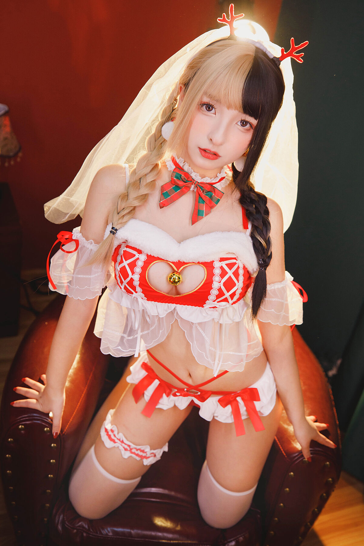 Coser@神楽坂真冬 Vol.074 绝对企画-圣诞小鹿 鹿の恩返し Part2