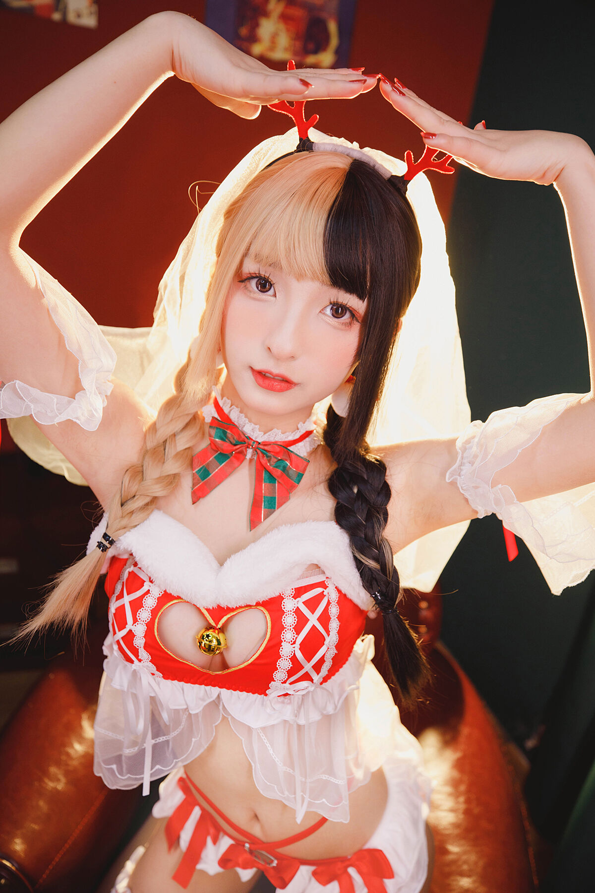 Coser@神楽坂真冬 Vol.074 绝对企画-圣诞小鹿 鹿の恩返し Part3