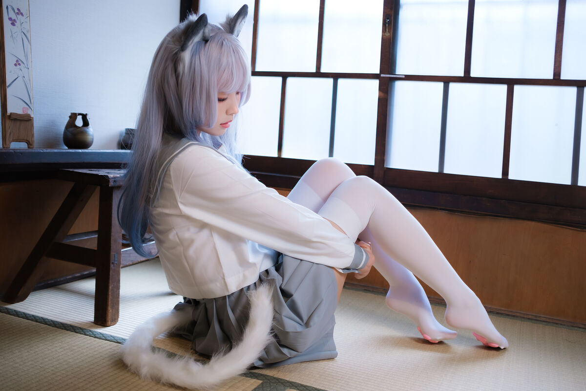 Coser@Elyee 2024年4月 B Veranda White Cat 0022 8369688529.jpg