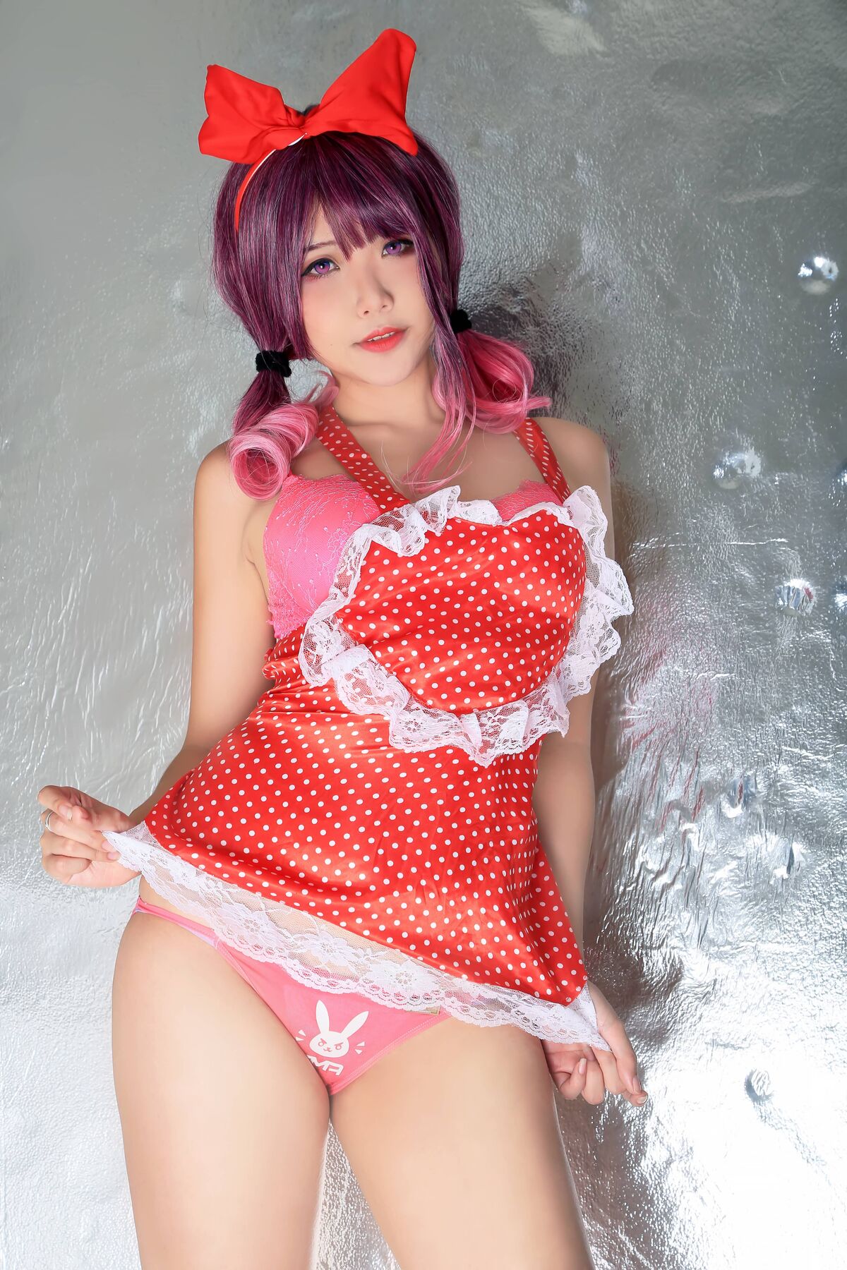 Coser@Hana Bunny Red Heart Apron 0002 1663878234.jpg