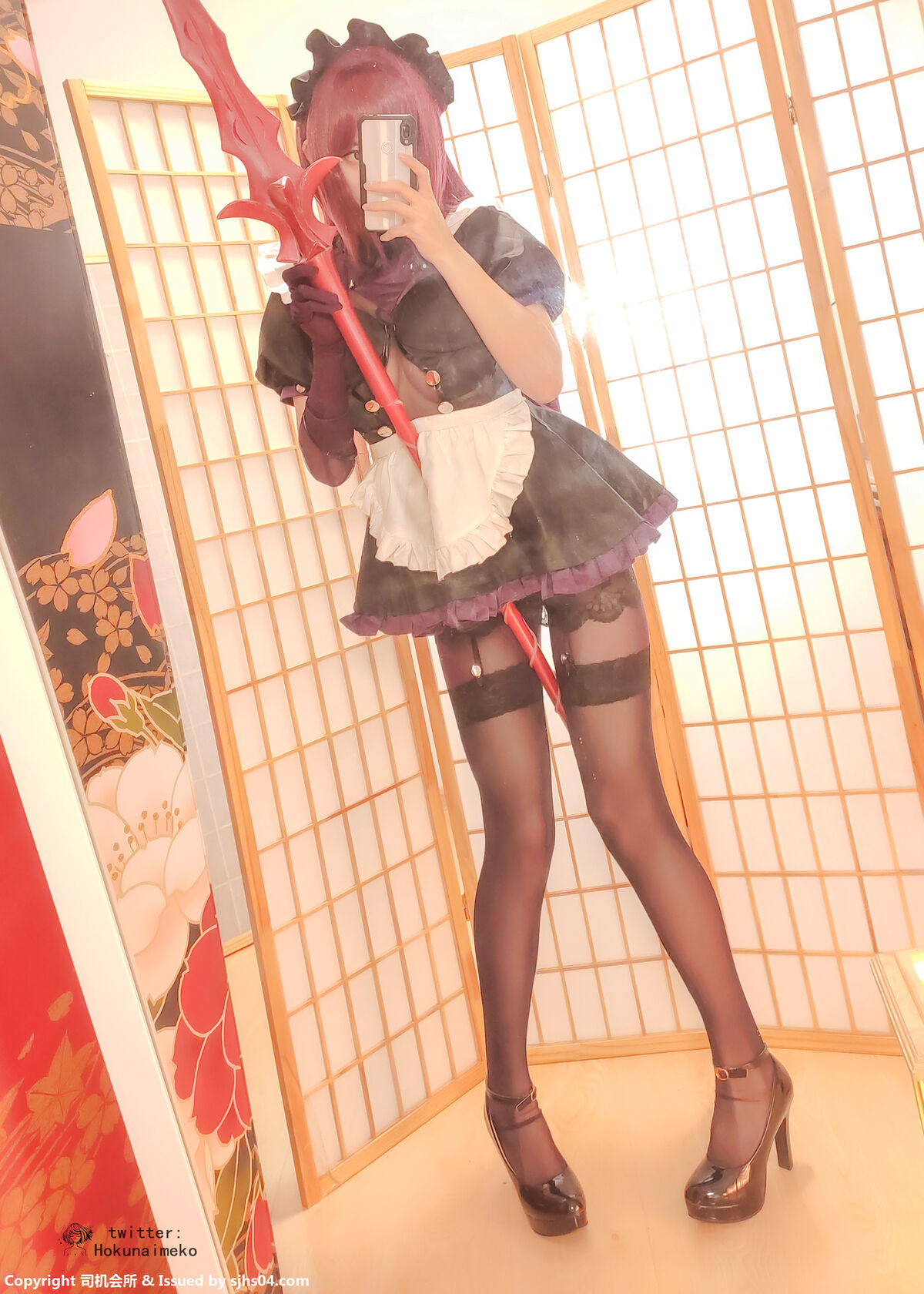 Coser@Hokunaimeko スカアハメイド服 Part2 0017 7781574403.jpg