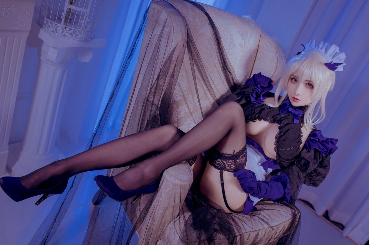 Coser@Rioko凉凉子 Black Gun Stupid Maid 黑枪呆女仆 0013 8682876901.jpg