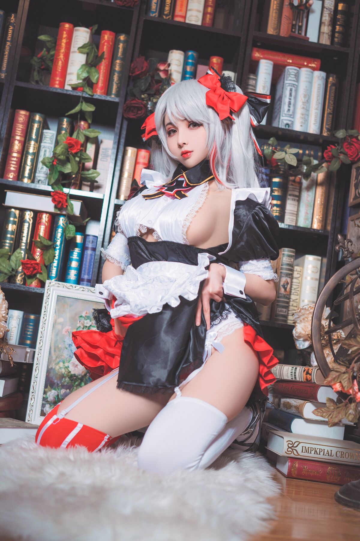 Coser@Rioko凉凉子 Maid Eugen 欧根女仆 0002 2425789599.jpg