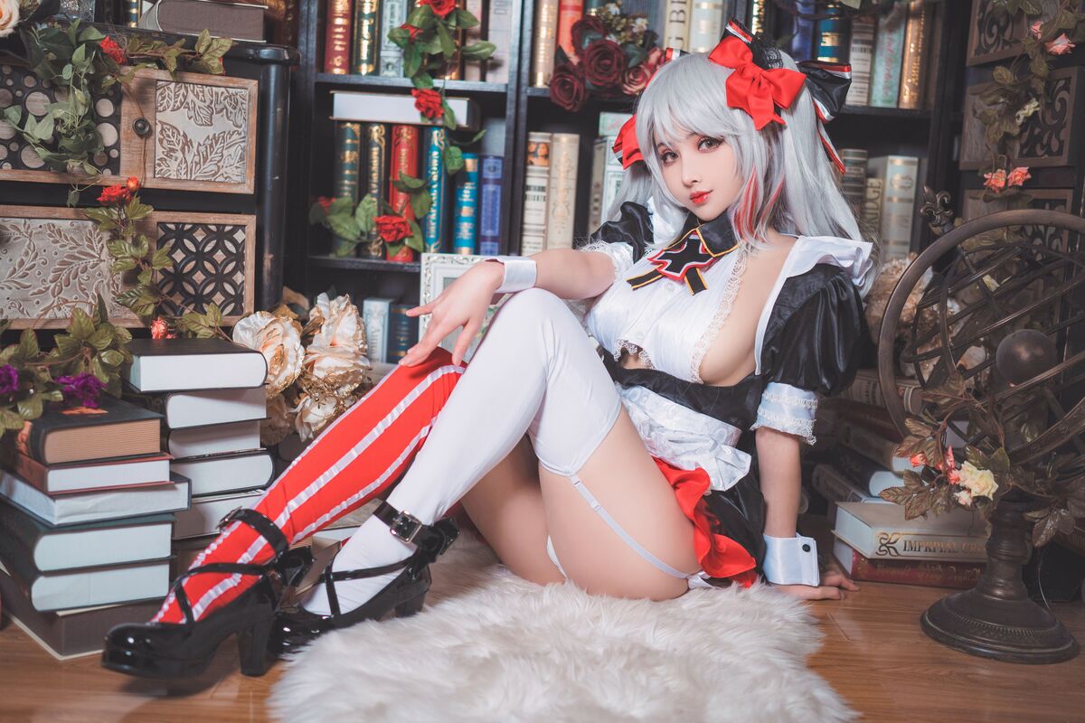 Coser@Rioko凉凉子 Maid Eugen 欧根女仆 0007 9379399295.jpg