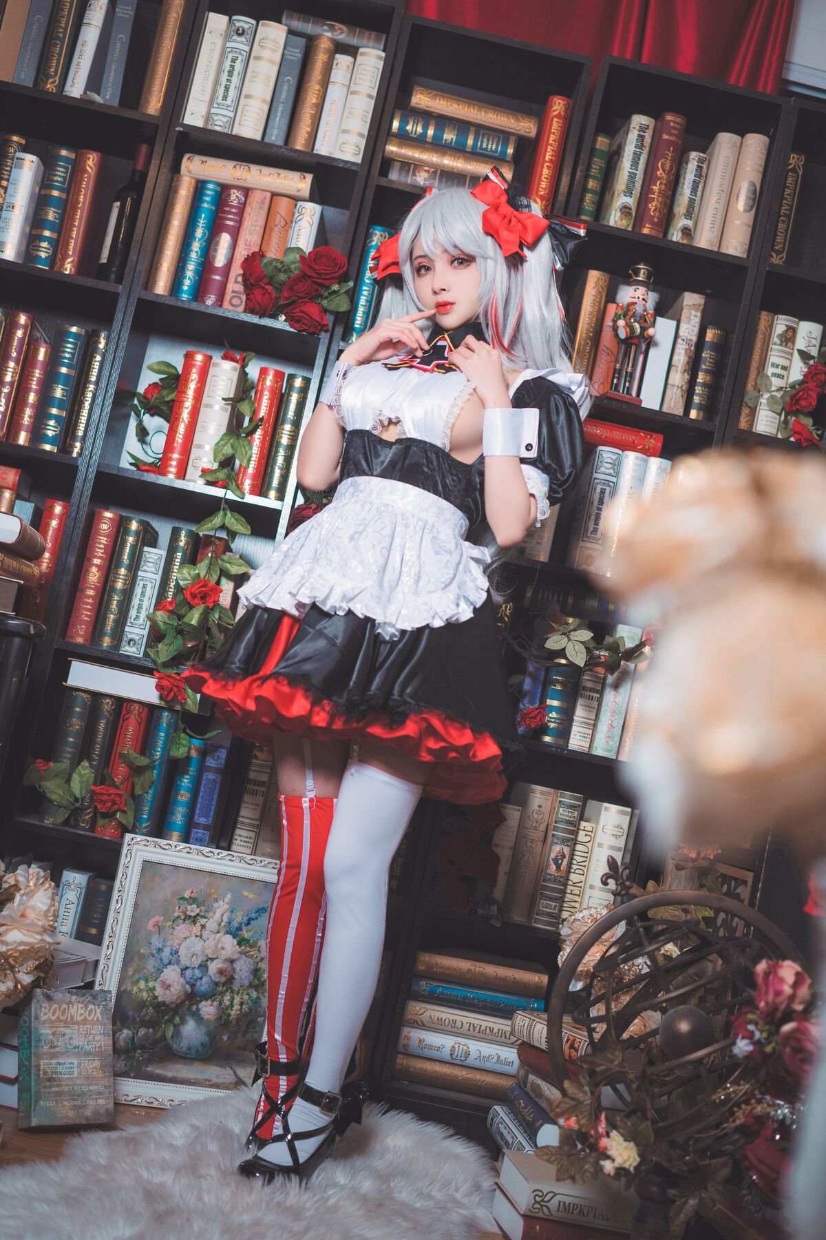 Coser@Rioko凉凉子 Maid Eugen 欧根女仆 0012 3559679099.jpg