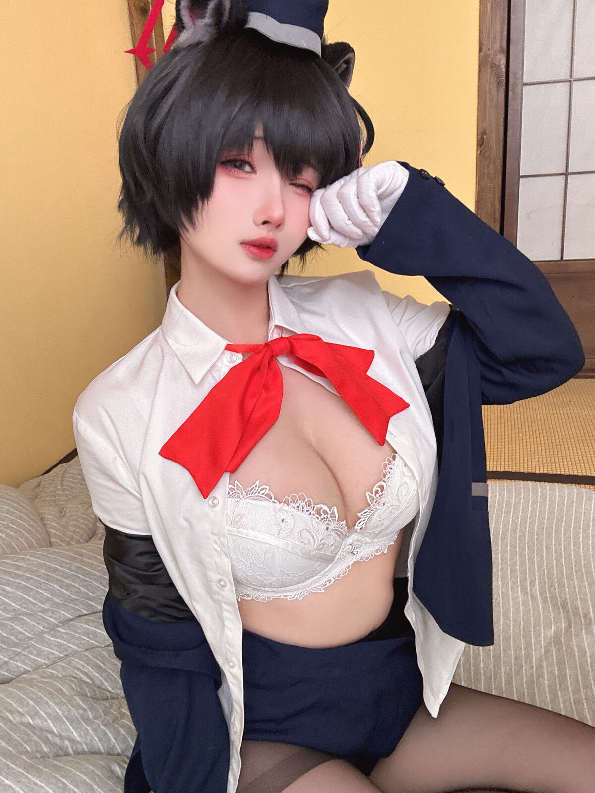 Coser@Rioko凉凉子 蔚蓝档案 导游 椿 0061 3208461061.jpg