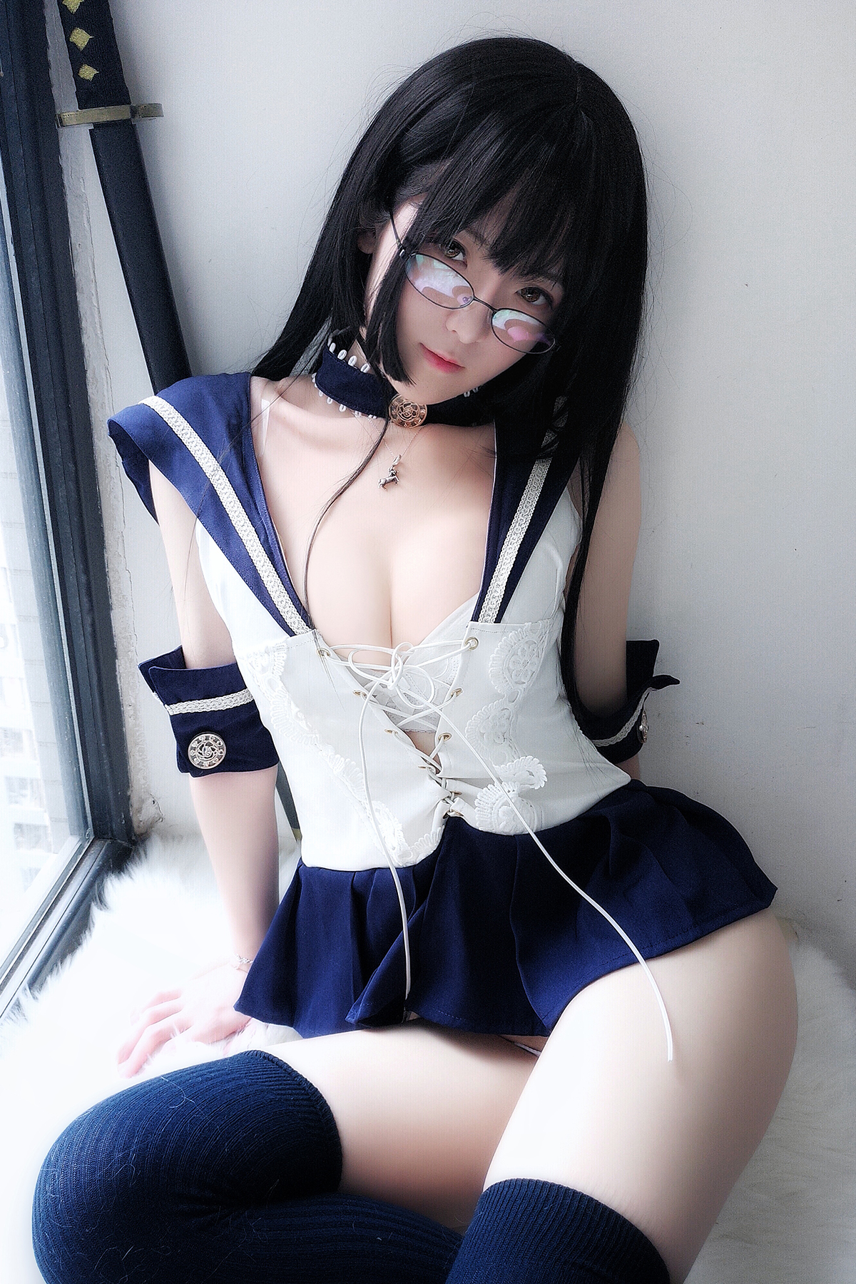 Coser@一小央泽 – Katana And Sailor Suit