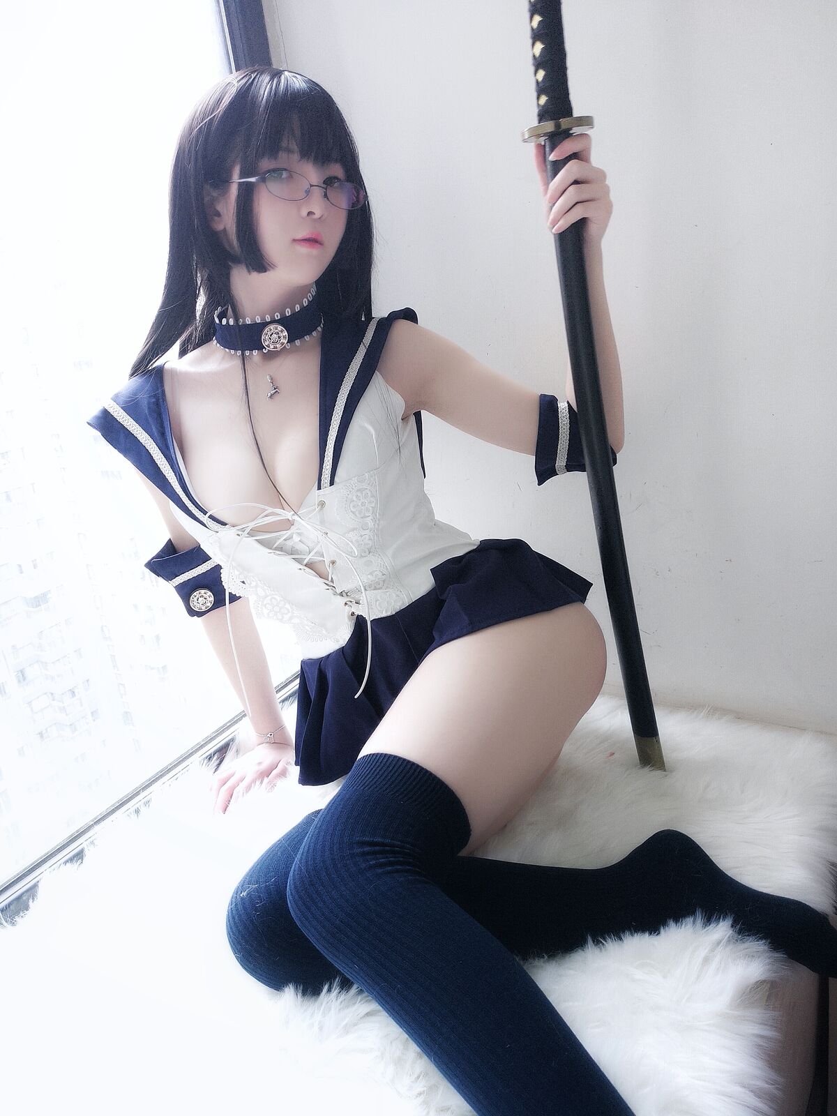 Coser@一小央泽 Katana And Sailor Suit 0016 7911104571.jpg