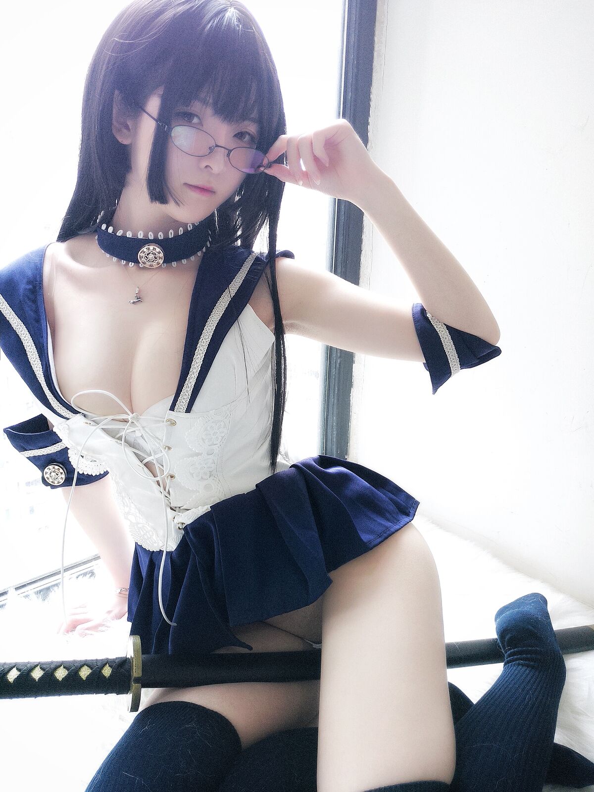 Coser@一小央泽 Katana And Sailor Suit 0017 1337504779.jpg