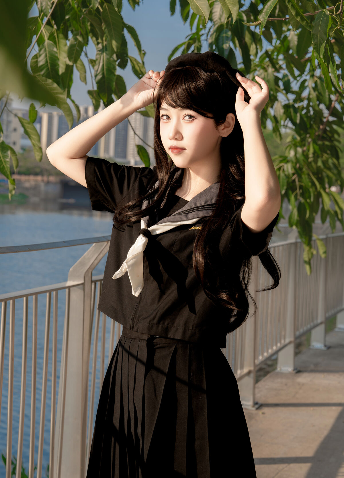 Coser@不呆猫 放课后野外JK Part1 0018 4676889149.jpg